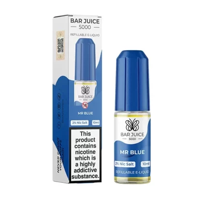 Mr Blue Nicotine Salt by Bar Juice 5000