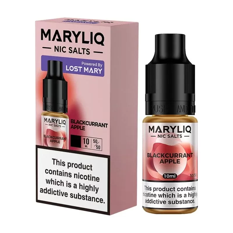 Maryliq Salt E-liquid – Blackcurrant Apple by Lost Mary