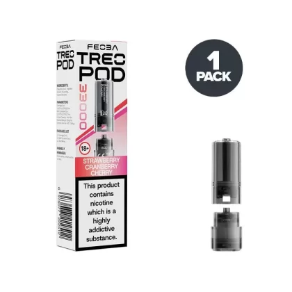Strawberry Cranberry Cherry Feoba Treo 33K Prefilled Pods
