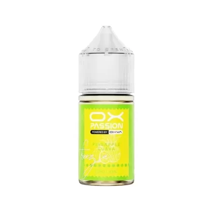 OXVA OX PASSION PINEAPPLE GUAVA FREEZE SALTNIC ICE 30ML