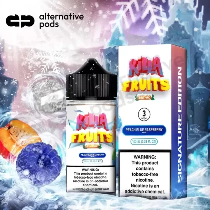 Killa Fruits On Ice Tobacco Free E-Liquid 100ML