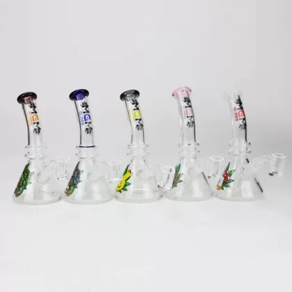6.3″ MGM Glass 2-in-1 bubbler with Graphic [C2671]