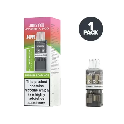 Summer Romance Juicy Pod Novamax 10K Prefilled Pods