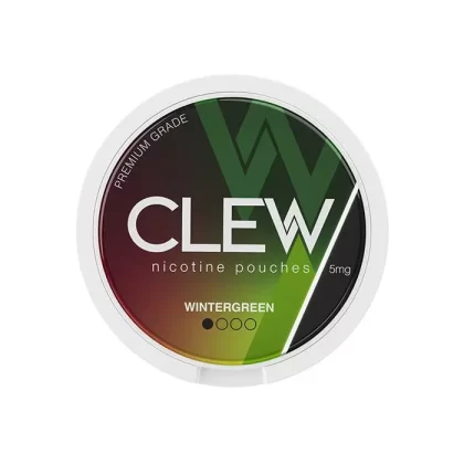 Wintergreen CLEW Nicotine Pouches