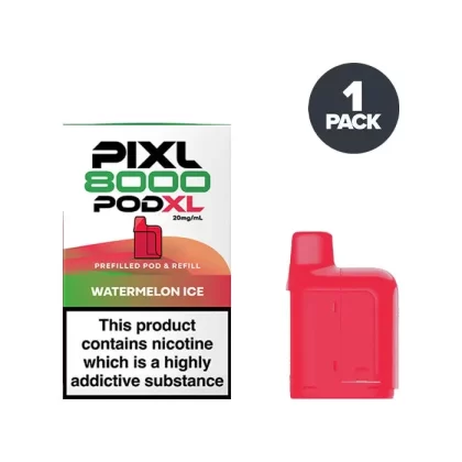 Watermelon Ice PIXL 8000 Prefilled Pods