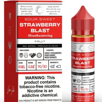 STRAWNANA ICE BY GLAS BASIX ICE 60ML