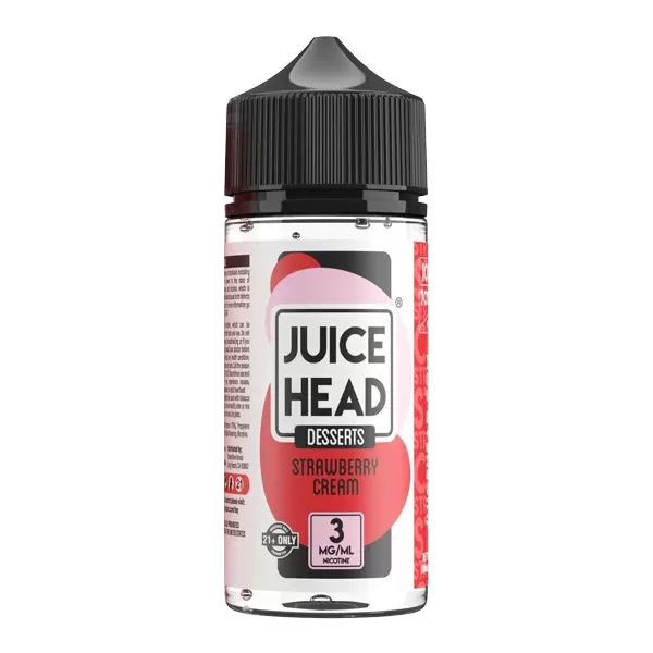 Strawberry Cream Juice Head e-Liquid 100ml