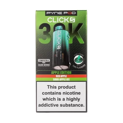 Apple Edition Click S 30K Prefilled Pods by Pyne Pod