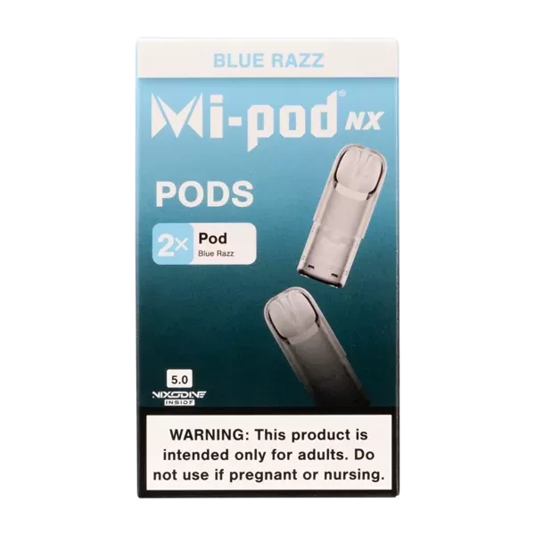 Blue Razz Mi-Pod NX 2pk Pods