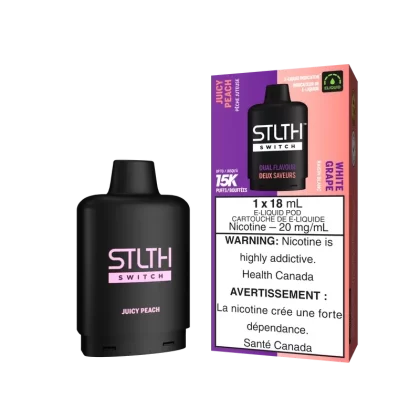 STLTH SWITCH Pod Pack – White Grape / Juicy Peach