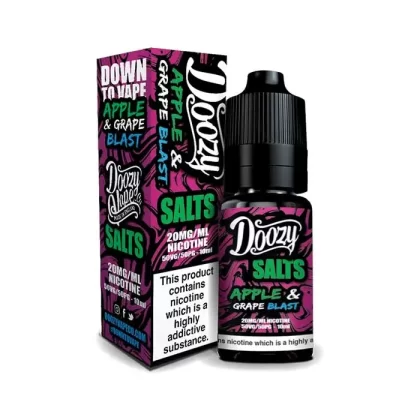Doozy Salt – Apple & Grape Blast 10ml Nic Salt E-Liquid