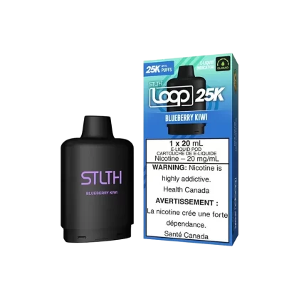Blueberry Kiwi LOOP 25K Pod – STLTH