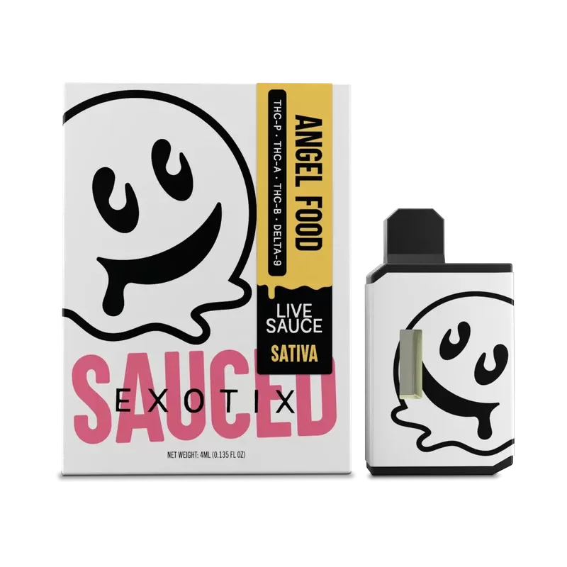 Half Bak’D Sauce’D Exotix THCa Live Resin Disposable Vape 4G