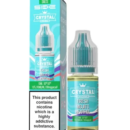 Fresh Mojito Menthol Nic Salt E-Liquid – Crystal Original