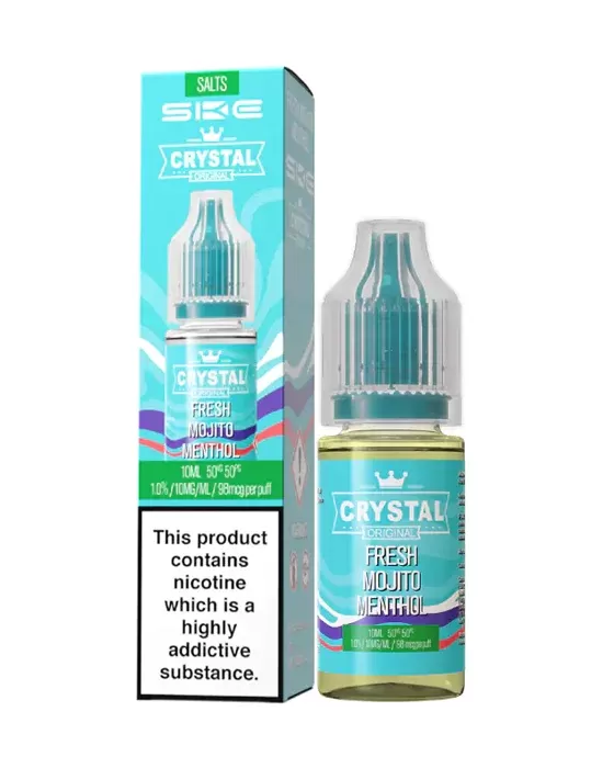 Fresh Mojito Menthol Nic Salt E-Liquid – Crystal Original