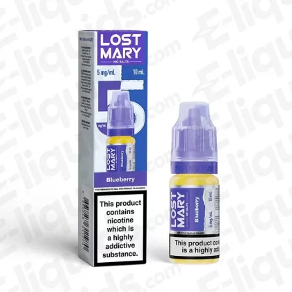 Lost Mary Nic Salt Blueberry Vape Juice