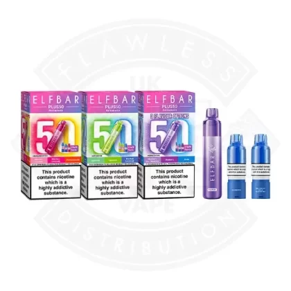 Elfbar Plus50 Prefilled Vape Kit - Ruby Edition