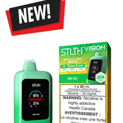 Dry Ice STLTH Vision Disposable - 20mg - Provincial