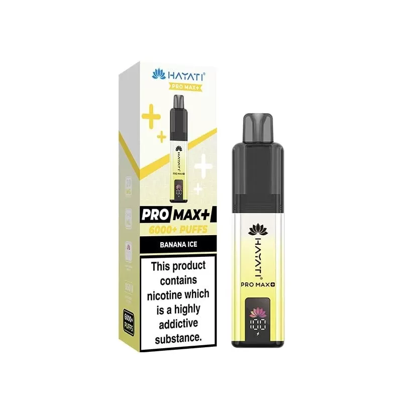 Hayati Pro Max Plus 6000 Puffs Prefilled Pod Kit - Tiramisu - Image 2