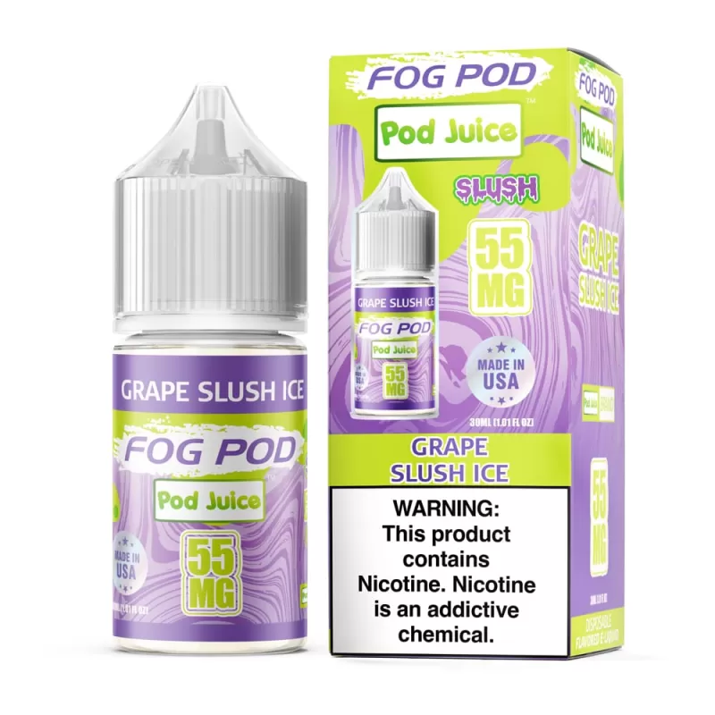 Grape Slush ICE SALT - Fog Pod x Pod Juice - 30mL - 30mL / 35mg