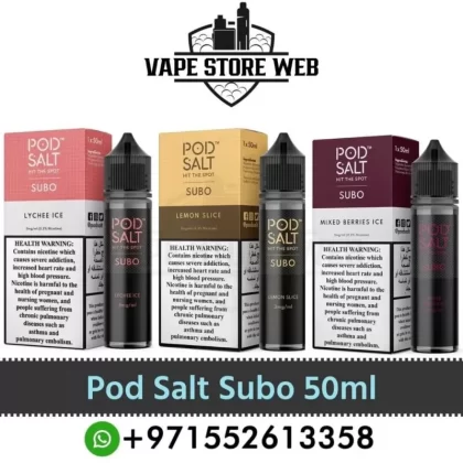 Pod Salt Subo 50ml 3mg E-liquid In UAE - blue-raspberry / 50ml