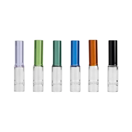 Short Glass Mouthpiece for Solo 2, Solo 2 Max, Solo 3 Vaporizer - Purple
