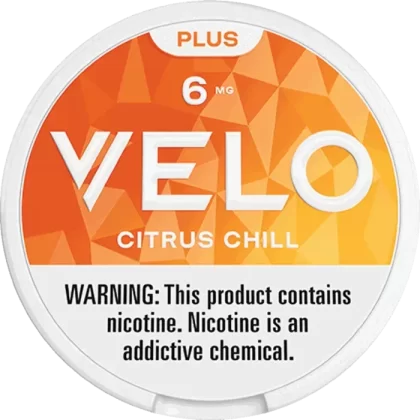 Citrus Chill - VELO Plus Nicotine Pouches - 20ct - 9mg / 5-Pack
