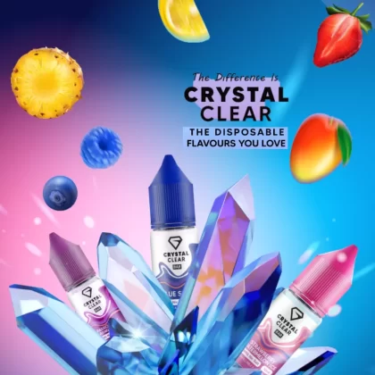 Crystal Clear Nic Salt | £2 - Blue Slush / 10mg