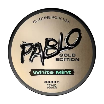 White Mint Pablo Gold Edition Nicotine Pouches - 17mg