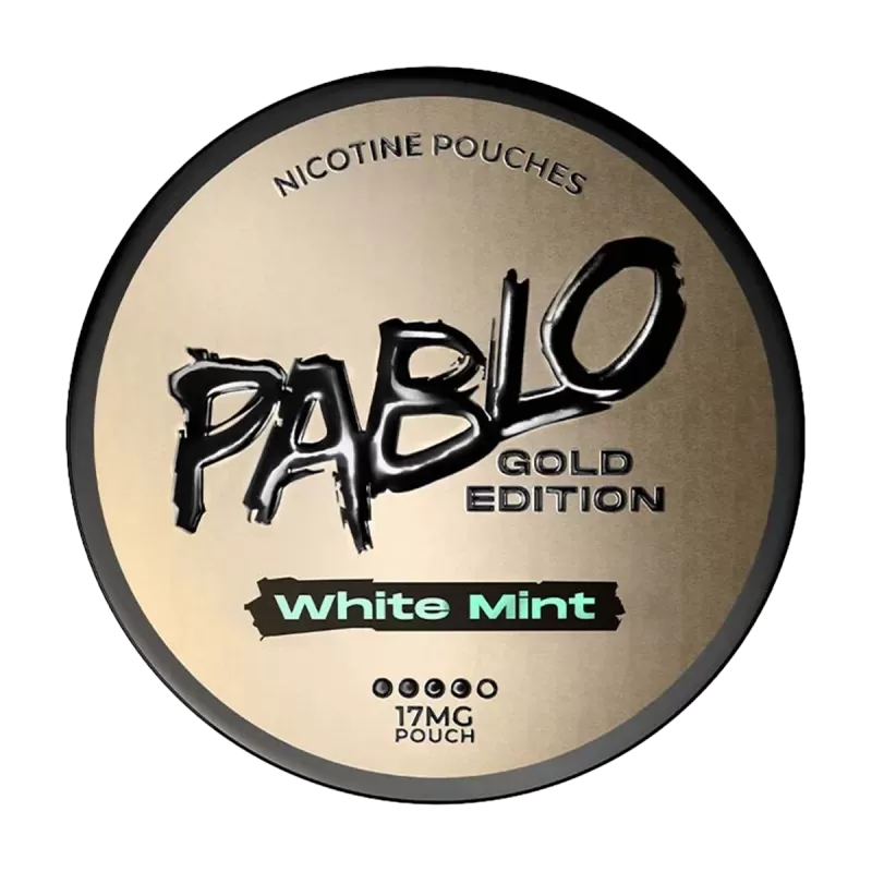 White Mint Pablo Gold Edition Nicotine Pouches - 17mg