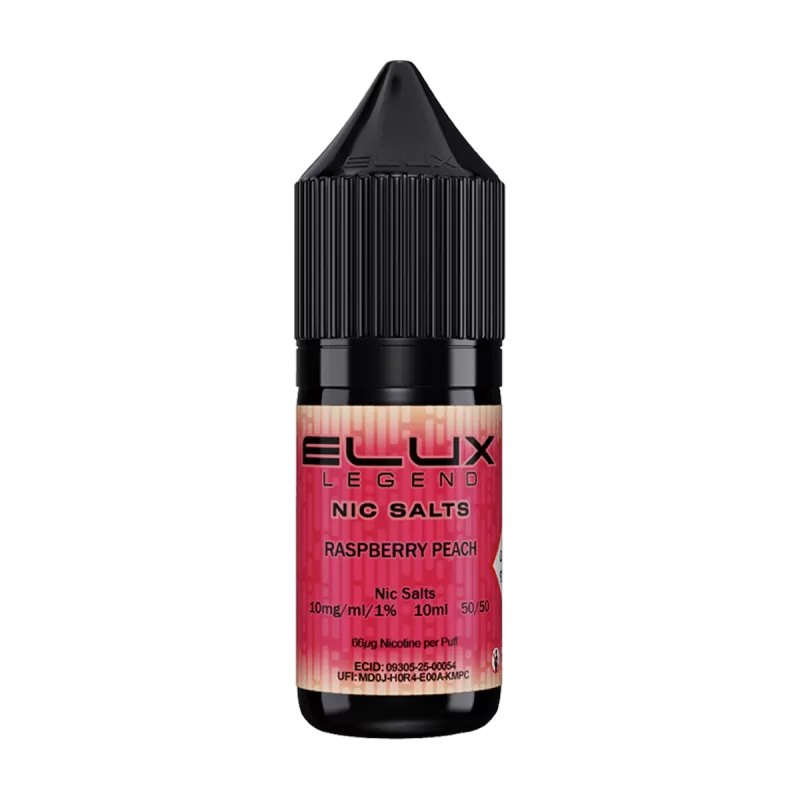 Raspberry Peach Nic Salt by Elux 10ml - 10mg