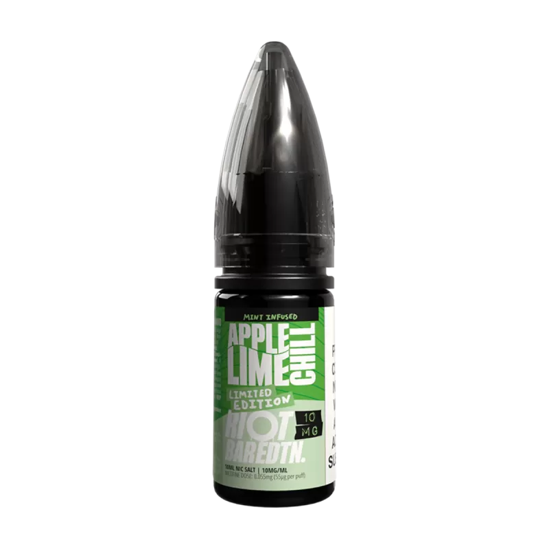 Apple Lime Chill Riot Bar EDTN Nic Salt 10ml - 10mg