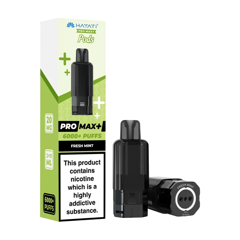 Fresh Mint Hayati Pro Max+ Refill Pack - 5mg