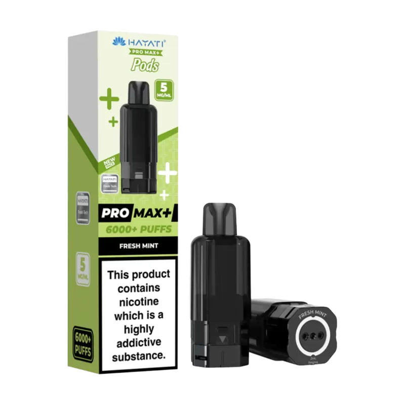Fresh Mint Hayati Pro Max+ Refill Pack - 5mg - Image 3