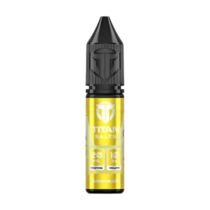 Banana Ice Titan Nic Salt - 10mg