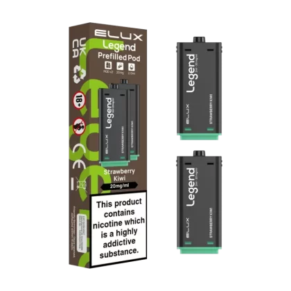 Strawberry Kiwi Elux Legend 1500 Pods - 20mg