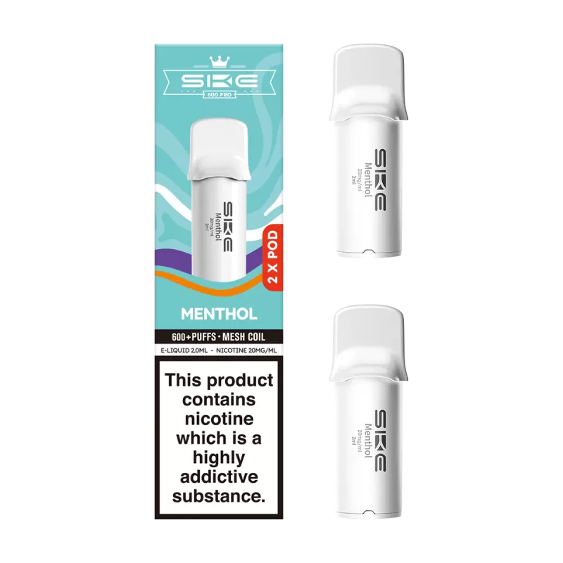 Menthol SKE 600 Pro Pods - 20mg