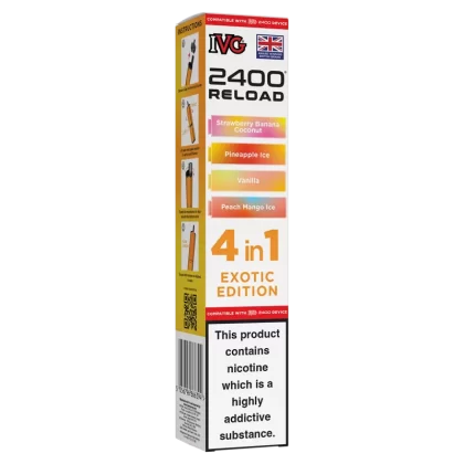Exotic Edition IVG 2400 Refill Pods - 20mg