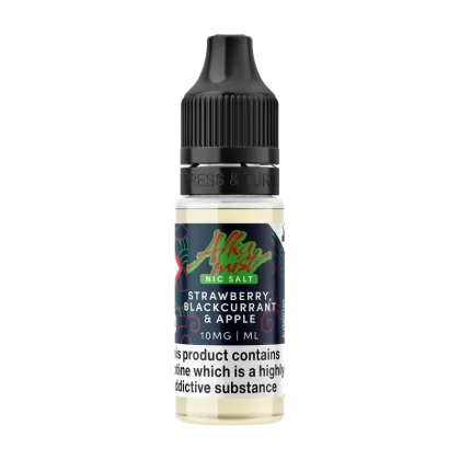 Strawberry, Blackcurrant & Apple Nic Salt by Alka Mist 10ml - 20mg
