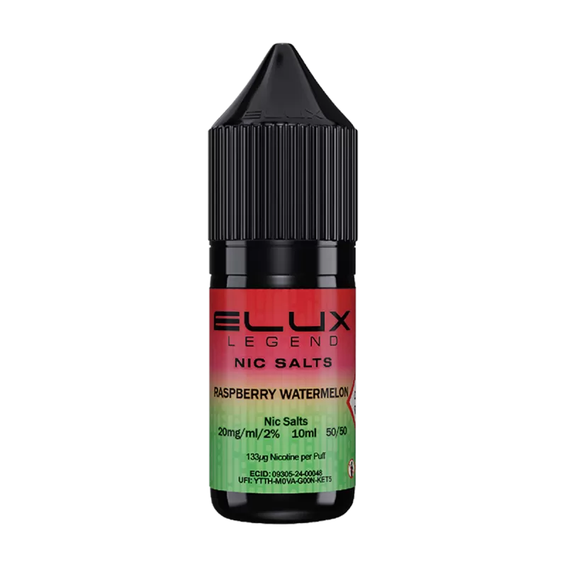 Raspberry Watermelon Nic Salt by Elux 10ml - 10mg