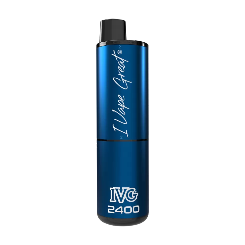 IVG 2400 Rechargeable Vape Kit - Blue Raspberry Ice - Image 3