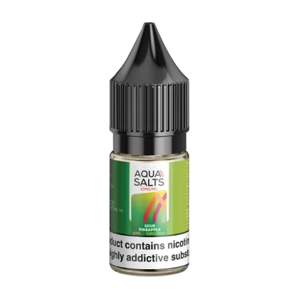 Sour Pineapple Nic Salt by Aqua Salts 10ml - 10mg