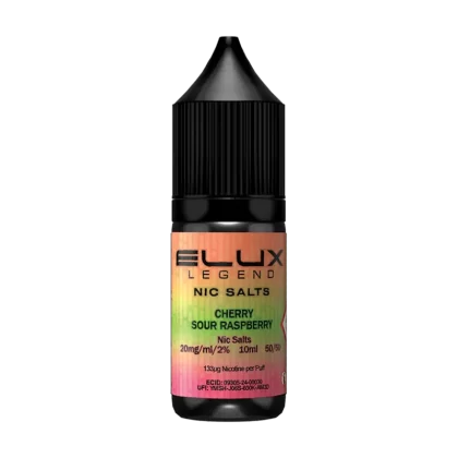 Cherry Sour Raspberry Nic Salt by Elux 10ml - 10mg