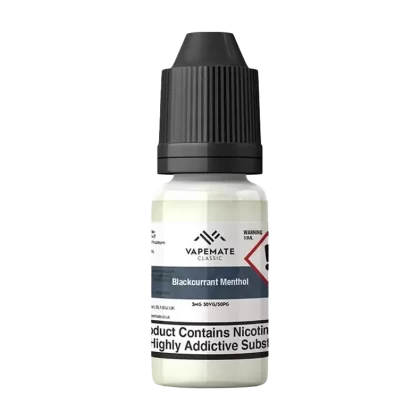 Vapemate Classic Blackcurrant Menthol 10ml - 70VG / 30VG / 0mg