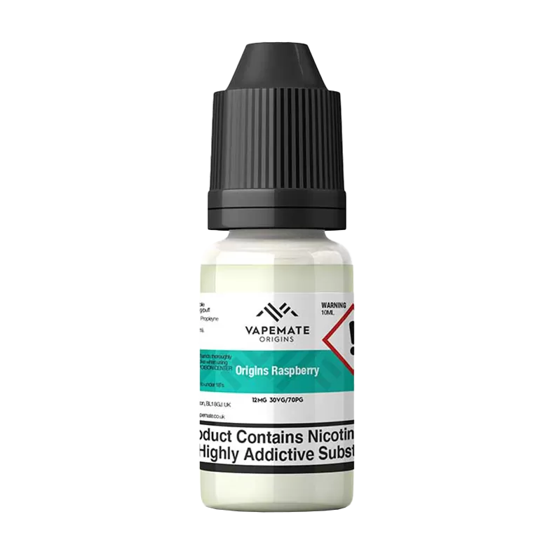 Vapemate Origins Raspberry 10ml - 12mg (Discontinued)