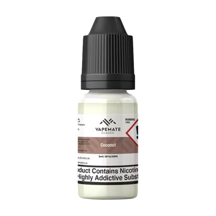 Vapemate Classic Coconut 10ml - 70VG / 30PG / 12mg