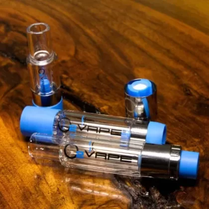 All Glass Vari-Flow 510 Vape Cartridges | O2V-GCVF