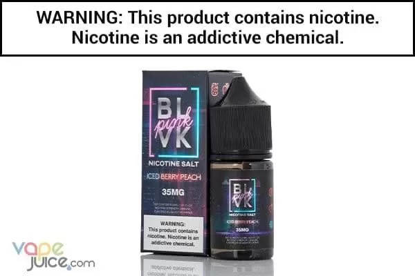 STRAWBERRY PEACH ICE BY BLVK UNICORN SALT 30ML