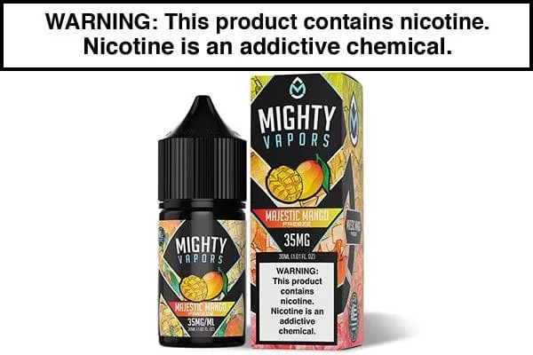 MAJESTIC MANGO FREEZE BY MIGHTY VAPORS SALTS 30ML