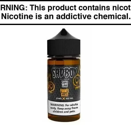 FUNNEL CAKE BY SADBOY E LIQUID 100ML